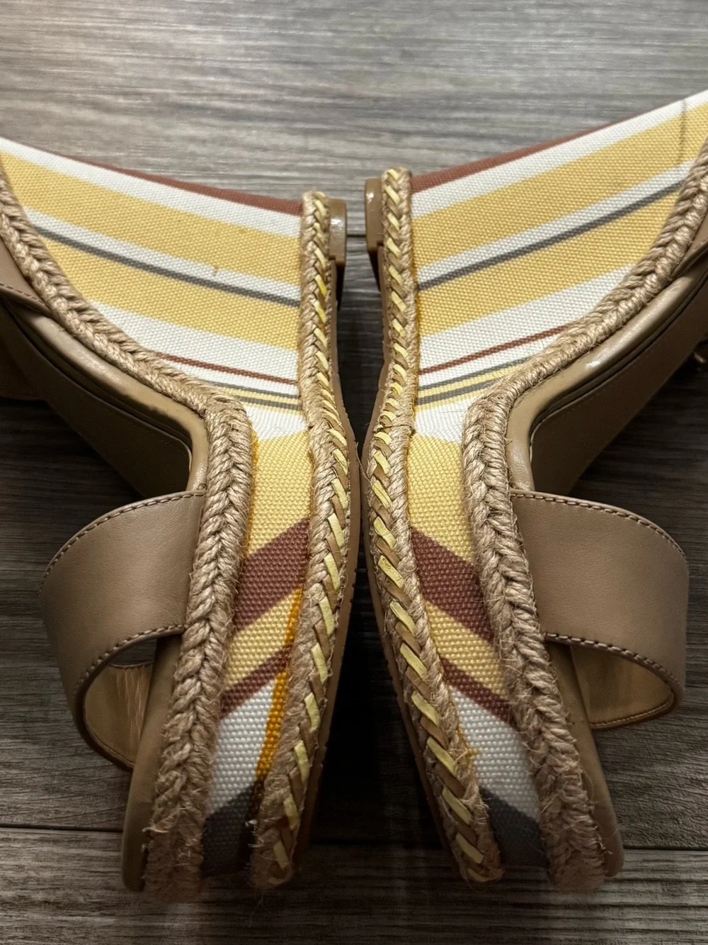 White House Black Market chic espadrille